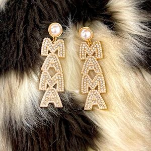 Boutique mama earrings
